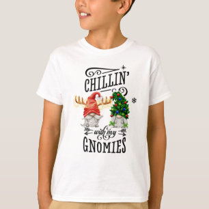 Chillin med min jultomte t shirt