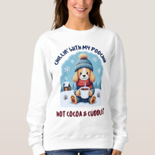 Chillin med min Poochie hett Cocda och Cuddles T Shirt