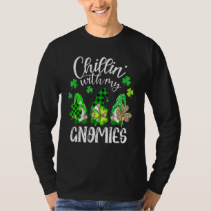 Chillin med mina Gnomies Leopard Buffalo Play St P T Shirt