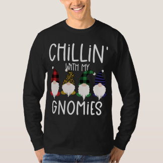 Chillin med mina Gnomies play Leopard Gnomes T Shirt