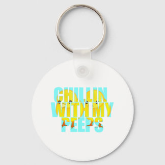 Chillin med mina pepar nyckelring