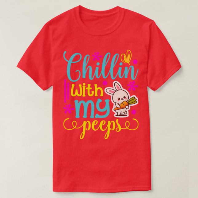 Chillin med mina pepar t shirt (Design framsida)