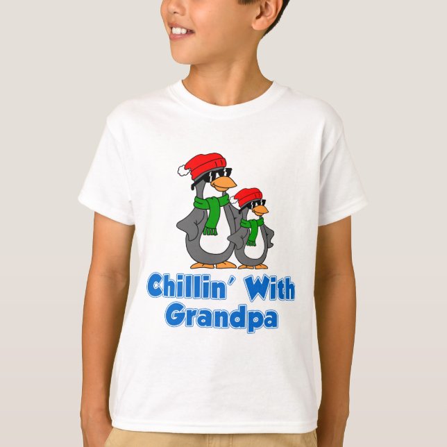 Chillin med morfar t-shirt (Framsida)