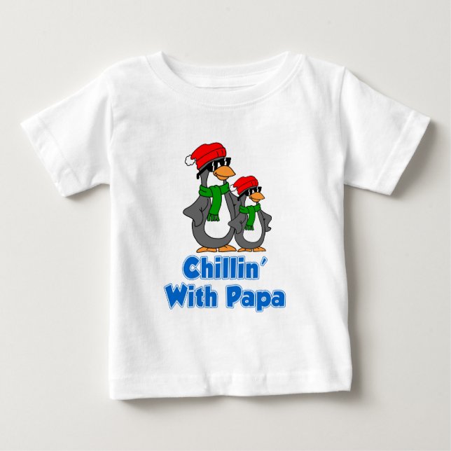 Chillin med Pappa Tee Shirt (Framsida)