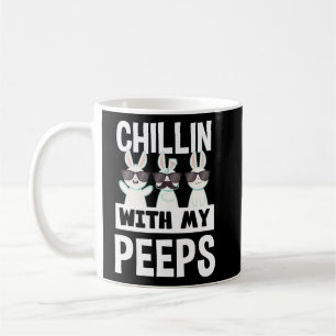 Chillin med Påskharn Peeps Kaffemugg