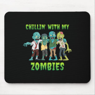 Chillin med Roligten Zombies Halloween-pojkar Musmatta