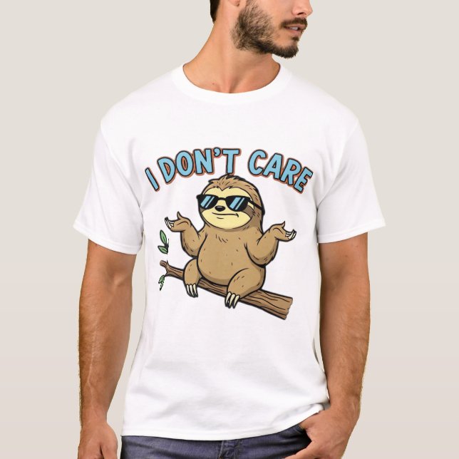 Chillin' Sengu Jag Bryr Mig Inte Design Essential  T Shirt (Framsida)