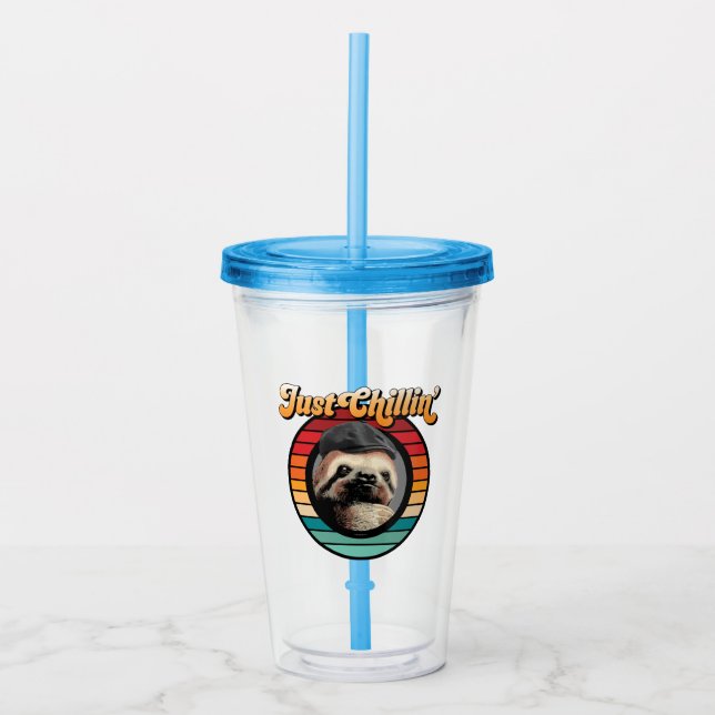 Chillin’ Sloth Take Away Mugg (Framsida)