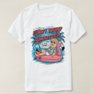 Chillin som en Felon Funny Trump Sommaren 2024 T Shirt