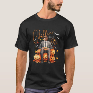 Chillin som en felon-pumpkin-trumpen höstfälla än t shirt