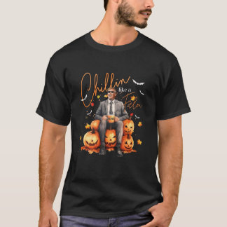 Chillin som en felon-pumpkin-trumpen höstfälla än t shirt