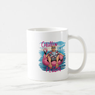 Chillin som en felonklump för president Sum Kaffemugg