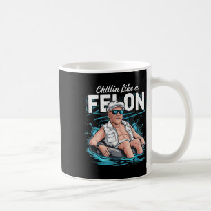 Chillin som en felonklump för president Sum Kaffemugg