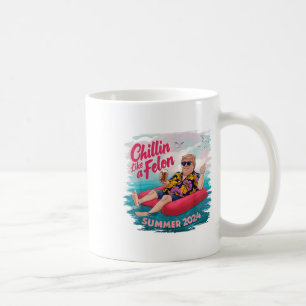 Chillin som en felonklump för president Sum Kaffemugg