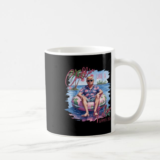 Chillin som en felonklump för president Sum Kaffemugg (Höger)
