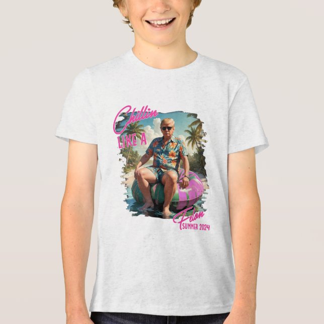 Chillin som en felonklump för president Sum T Shirt (Framsida)