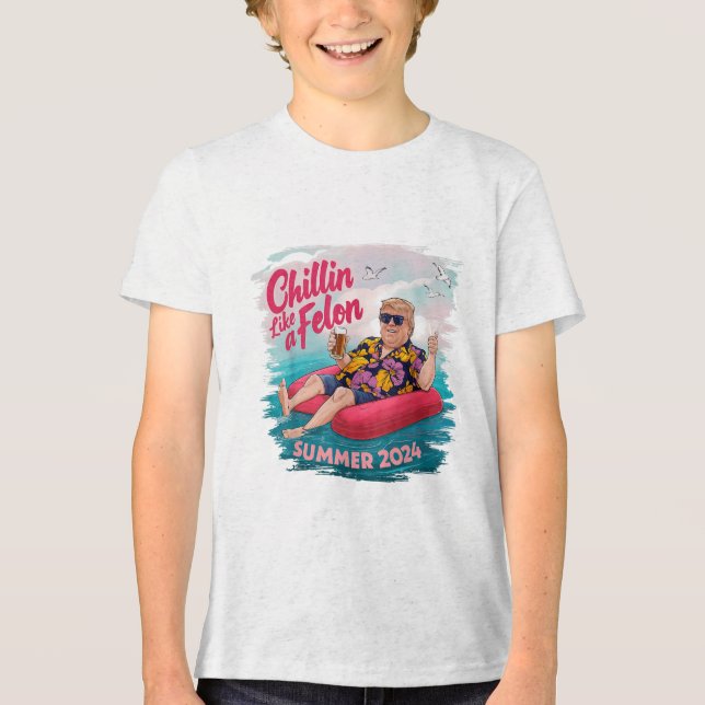 Chillin som en felonklump för president Sum T Shirt (Framsida)