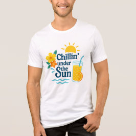 Chillin' Under the Sun – Sommar Beach T-Shirt 