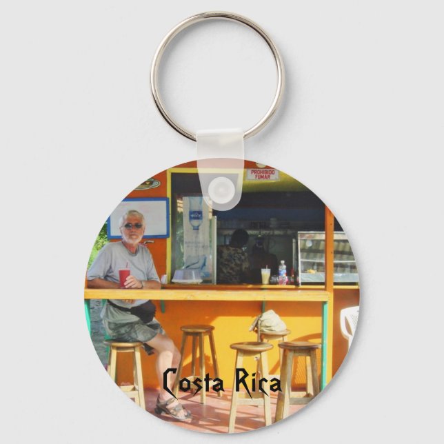 Chillin ut i Costa Rica Nyckelring (Framsida)