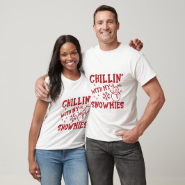 Chillin' With My Snomies jultröja T Shirt
