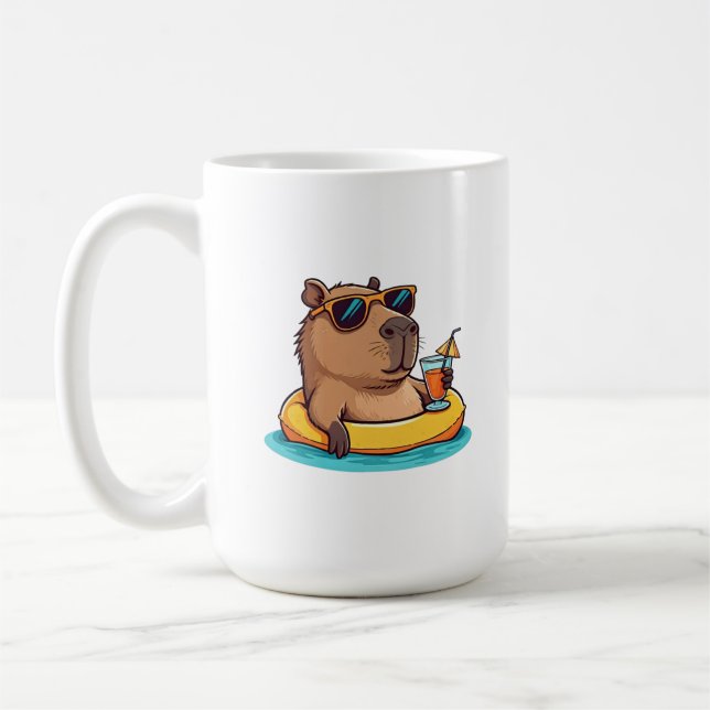 Chillin'Capybara Kaffemugg (Vänster)