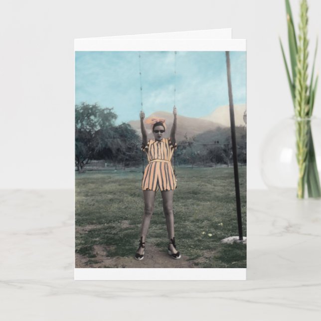 Chillin'Chica Kort (Framsida)