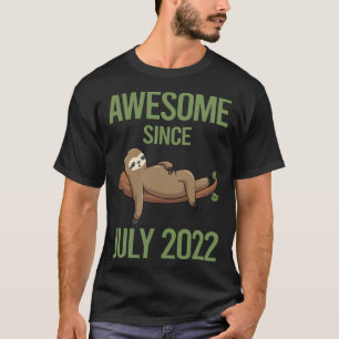 Chilling Sloth - juli 2022 T Shirt