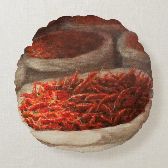 Chillis 2010 rund kudde (Framsidan)