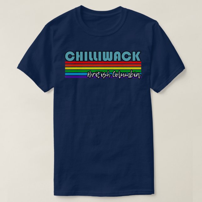 Chilliwack British Columbia Pride Chilliwack LGBT T Shirt (Design framsida)