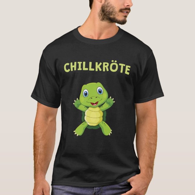 Chillkröte turtle  turtle for animal t shirt (Framsida)