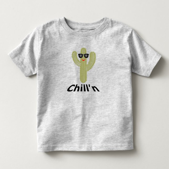 Chill'n Cactus Design - Barn fin jersey t-shirt (Framsida)