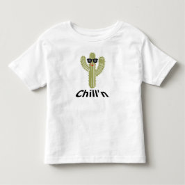 Chill'n Cactus Design - Fin tröja för småbarn, T-s