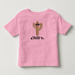 Chill'n Cactus Design - Fin tröja för småbarn, T-s