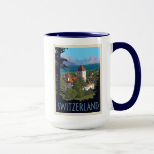 Chillon Castle Schweiz Mugg