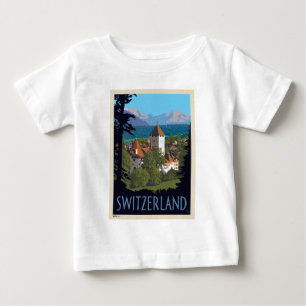 Chillon Castle Schweiz T Shirt