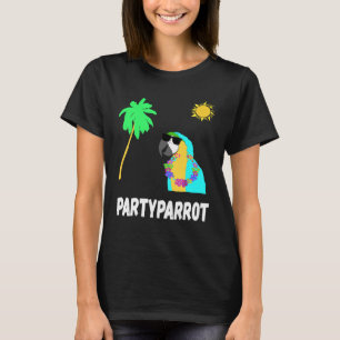 Chillout Thug Parrot Hawaii Tropical Birds Sol TSh T Shirt