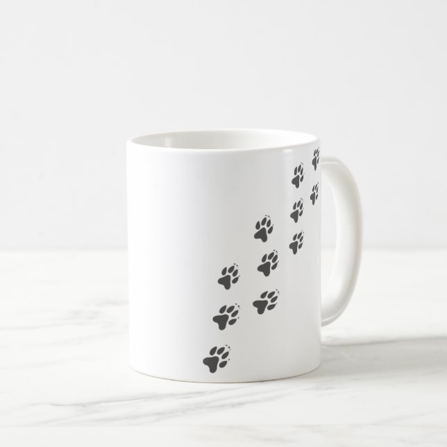 Chillshiba_pawpad Kaffemugg (Framsida höger)