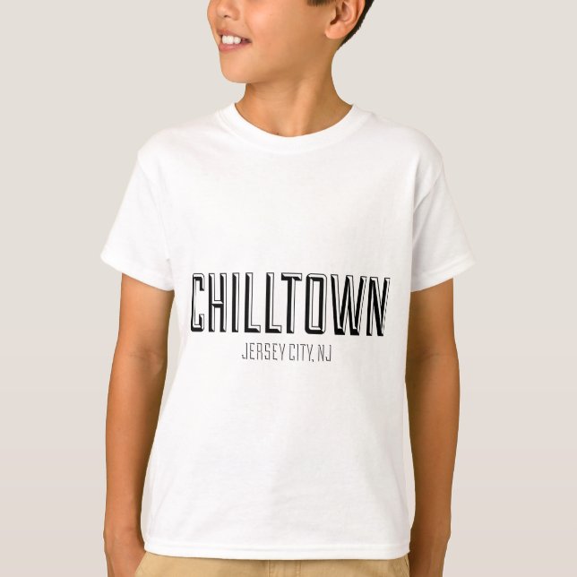 Chilltown Jersey City T-shirt (Framsida)