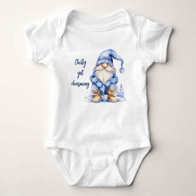 Chilly ändå Charming - White T Shirt (Framsida)