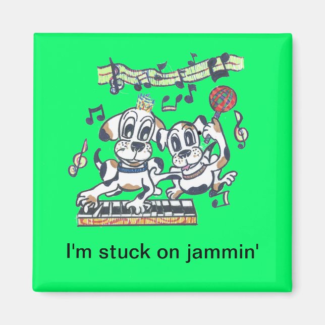 Chilly Hund The Dancing Beagle Magnet (Framsidan)