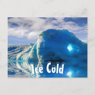 Chilly Iceberg Vykort