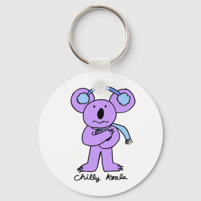 Chilly Koala Keychain Nyckelring (Framsida)