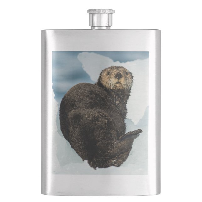 Chilly Sea Otter Fickplunta (Framsidan)