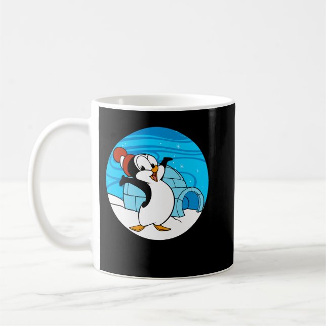 Chilly Willy Igloo Classic Kaffemugg (Vänster)