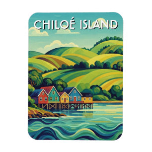 Chiloé Island Chile Resa Magnet
