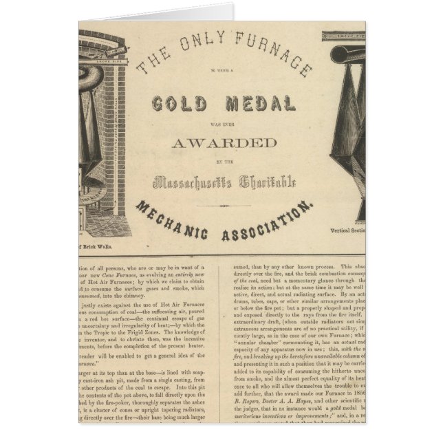 Chilson, Gould och Company Hälsningskort (Framsidan)