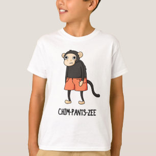 Chim-Byxor-Zee Funny Chimpanzee Monkey Pun T Shirt