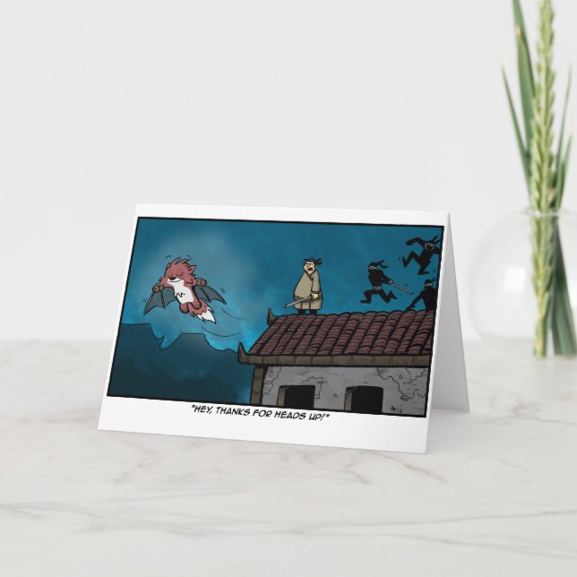 Chim Chum Belet/Förlåt/Tack-kort Tack Kort (Framsida)