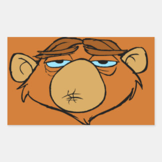 Chim Rektangulärt Klistermärke