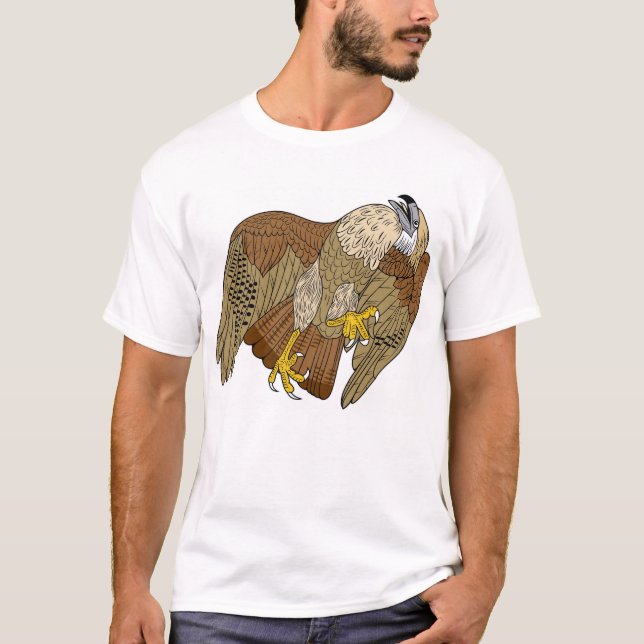 Chimachima Caracaraörn T-shirt (Framsida)
